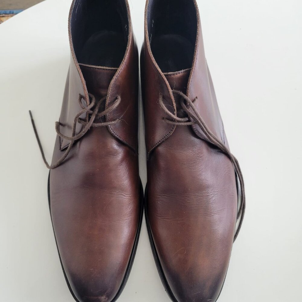 Russell & Bromley Brown Leather Boots - EU Size 44
